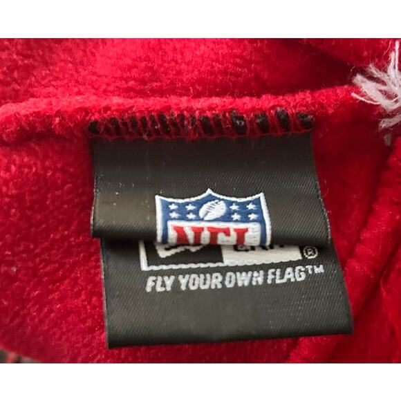 GUC Kid's Size NFL New Era Kansas City Chiefs Stocking Hat Ties - Picture 3 of 5